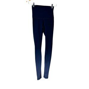 LULULEMON Ombre Black to grey High Waist Leggings Size 2